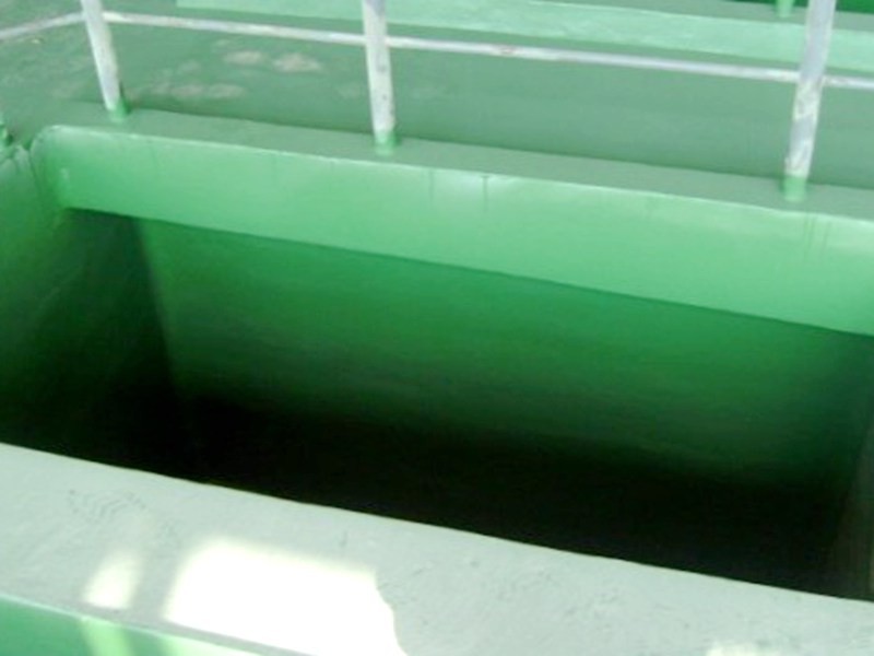 高品質防腐涂層應用于污水池